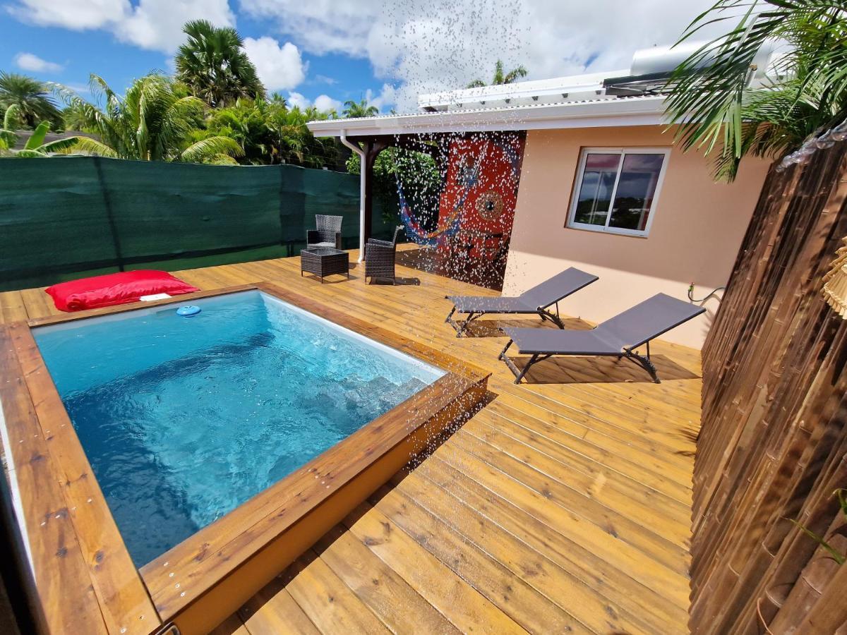 Le Jeipur Villa Vue Mer Piscine Privee Saint-Francois  Ngoại thất bức ảnh